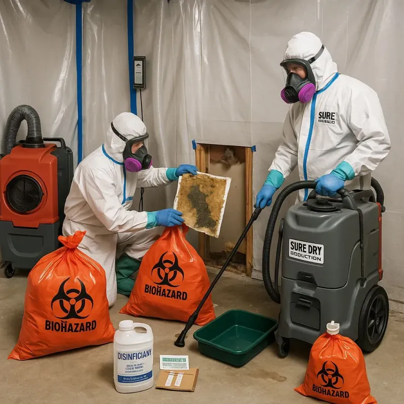 Contaminated Water Handling Protocols process in Ames Lake, WA