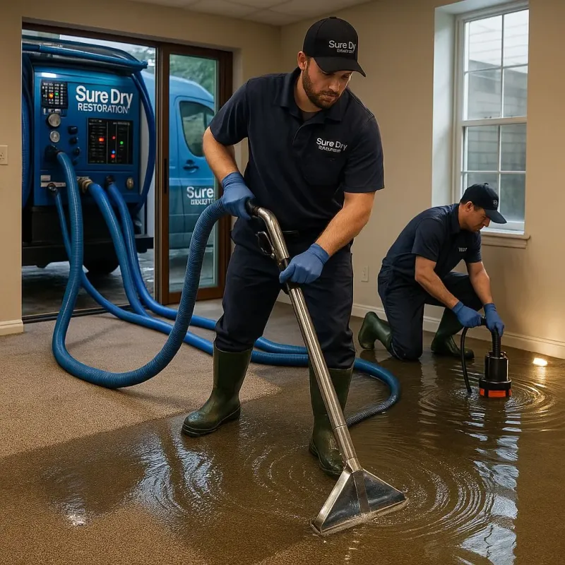 Water Extraction and Removal process in Ames Lake, WA